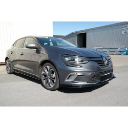 Накладка сплиттер на передний бампер на Renault Megane IV GT-Line